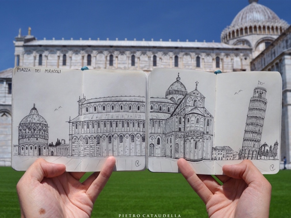 Piazza dei Miracoli DOUBLE Live Sketch.