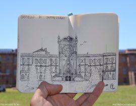 Sammezzano Castle Live Sketch.