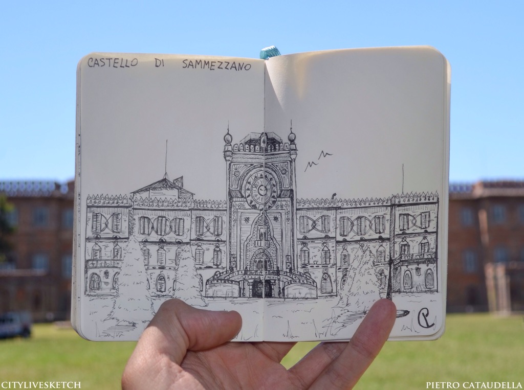 Sammezzano Castle Live Sketch.