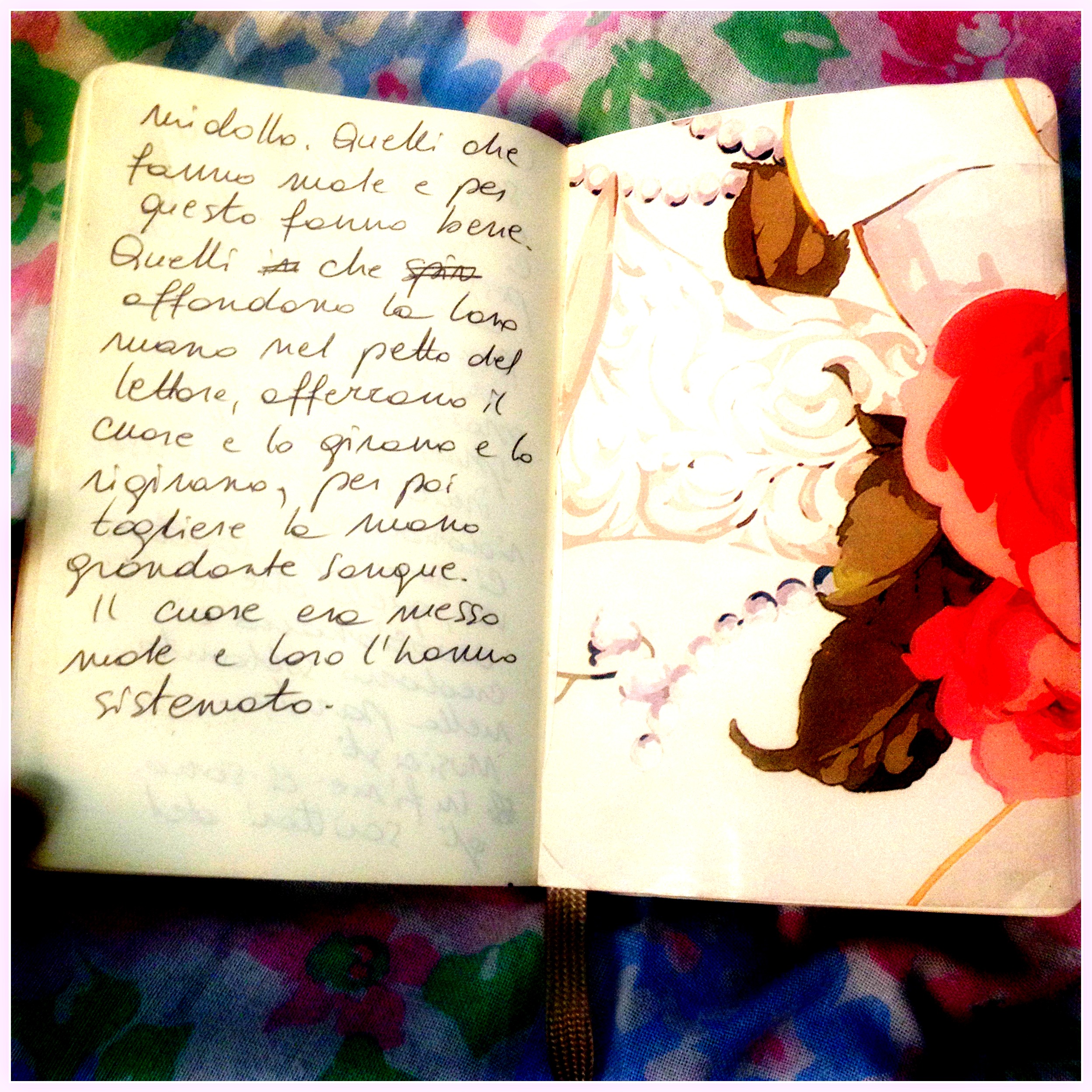 Words & flowers