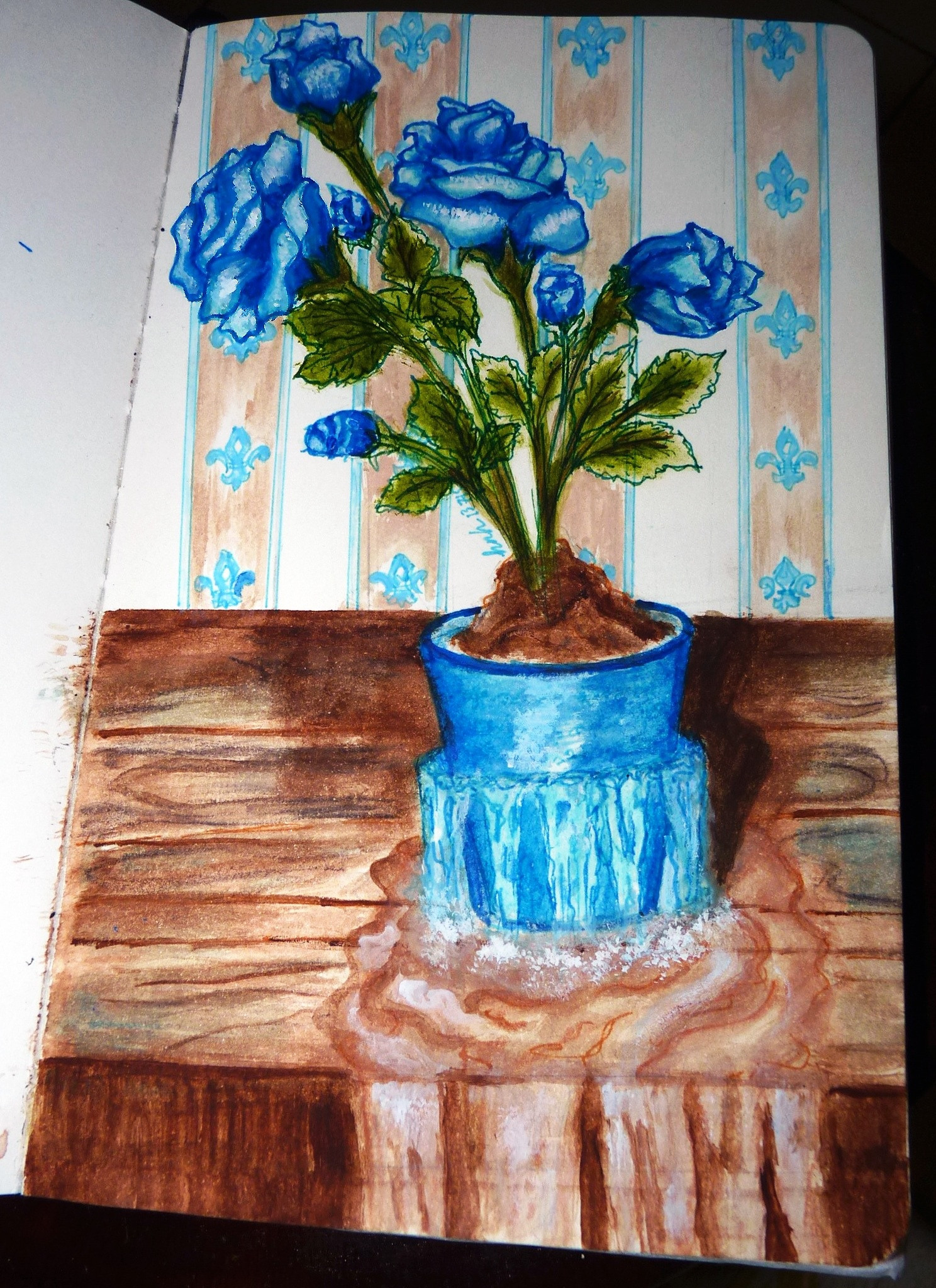 Blue Roses