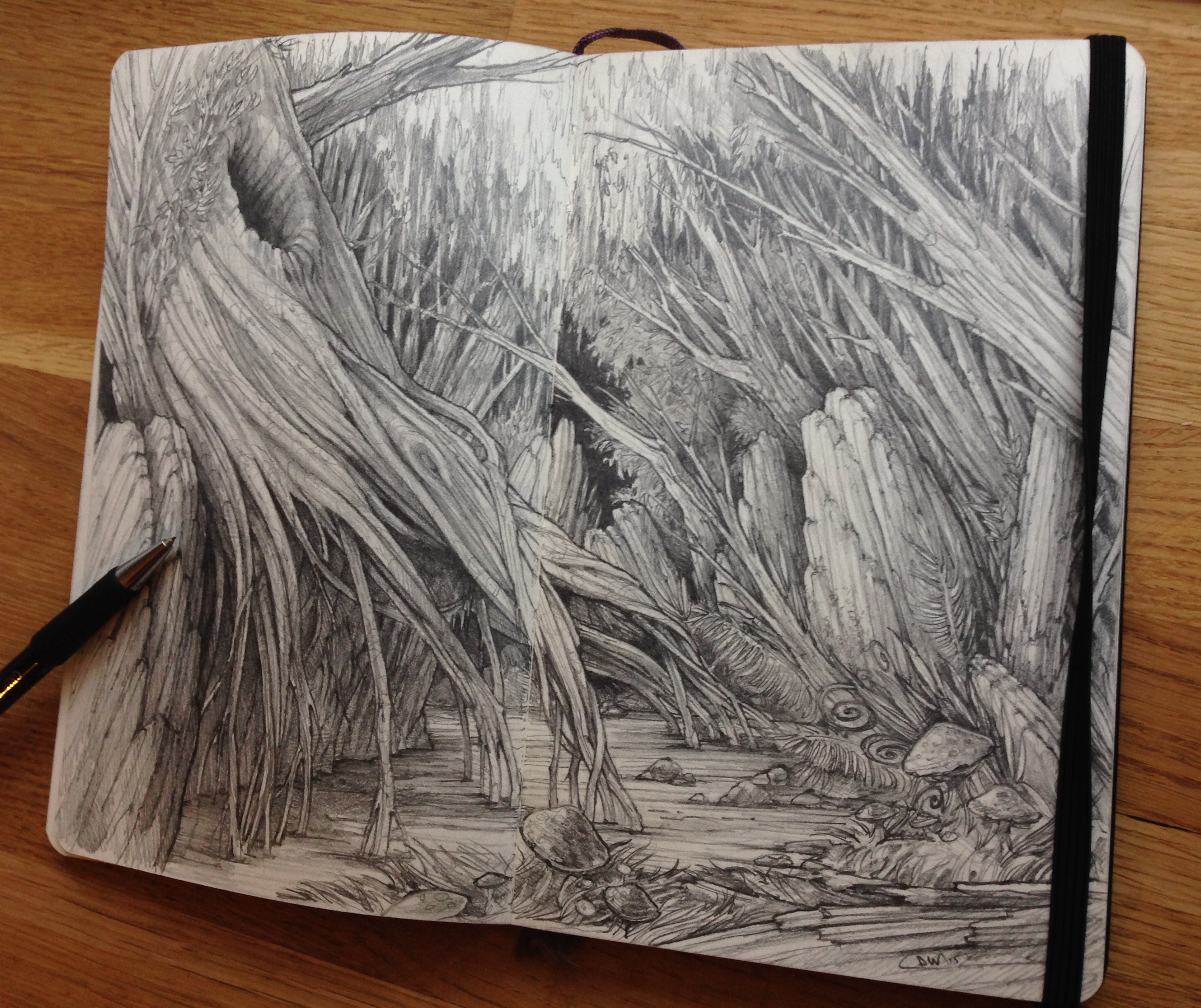 Forest doodle…