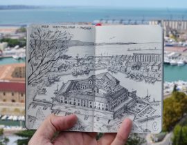 Mole Vanvitelliana Live Sketch