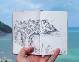 Monte Conero Live Sketch