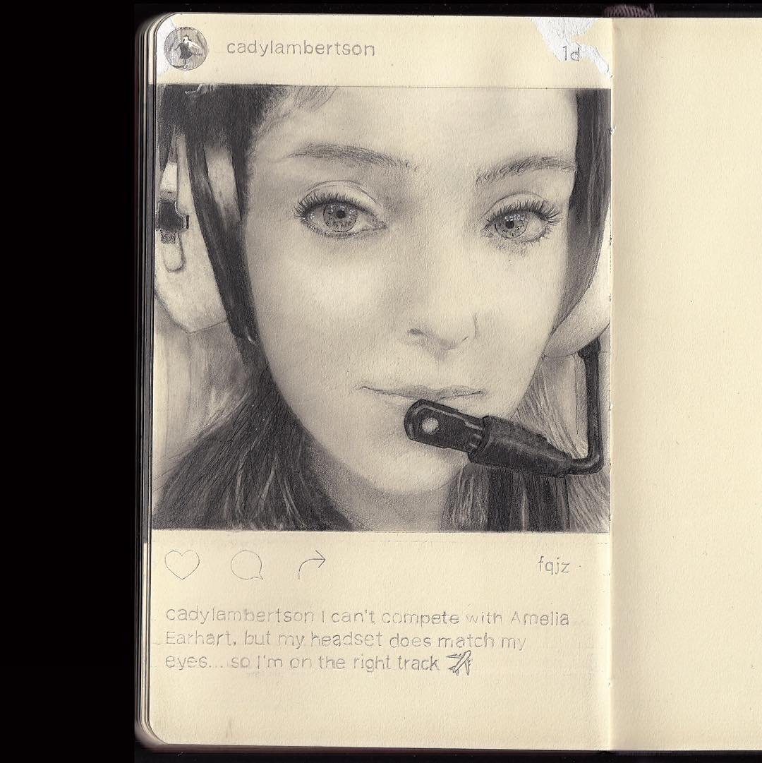 Instagramers on Moleskine