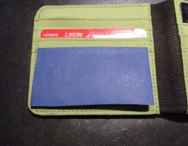 Moleskine Wallet Coin Container Hack