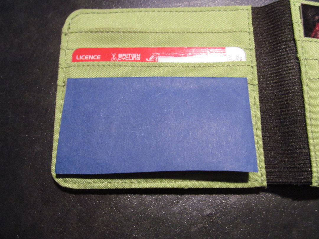 Moleskine Wallet Coin Container Hack