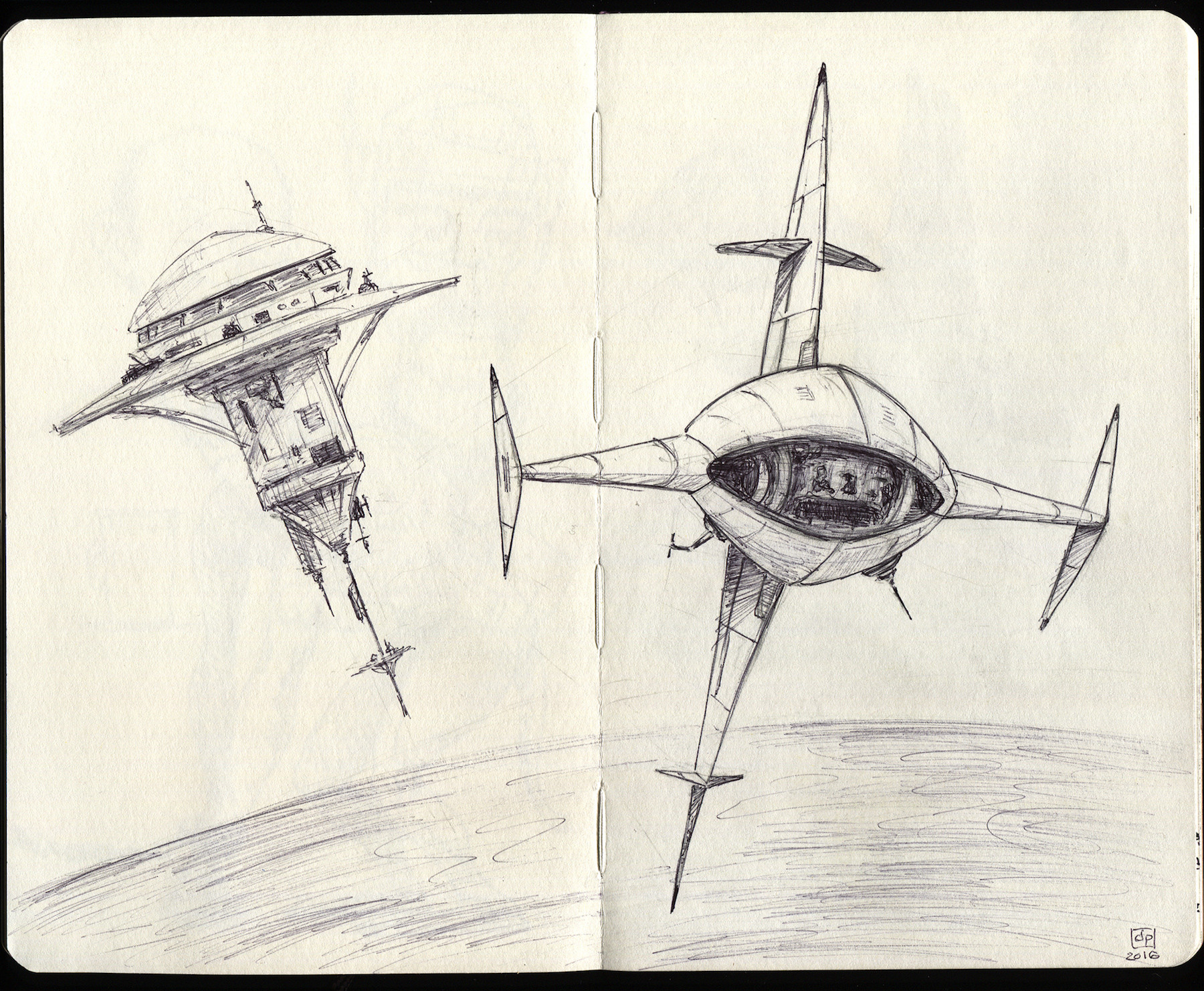 Station spatiale et navette – Shuttlecraft and space station