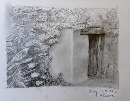 Study for Santa Fe Door