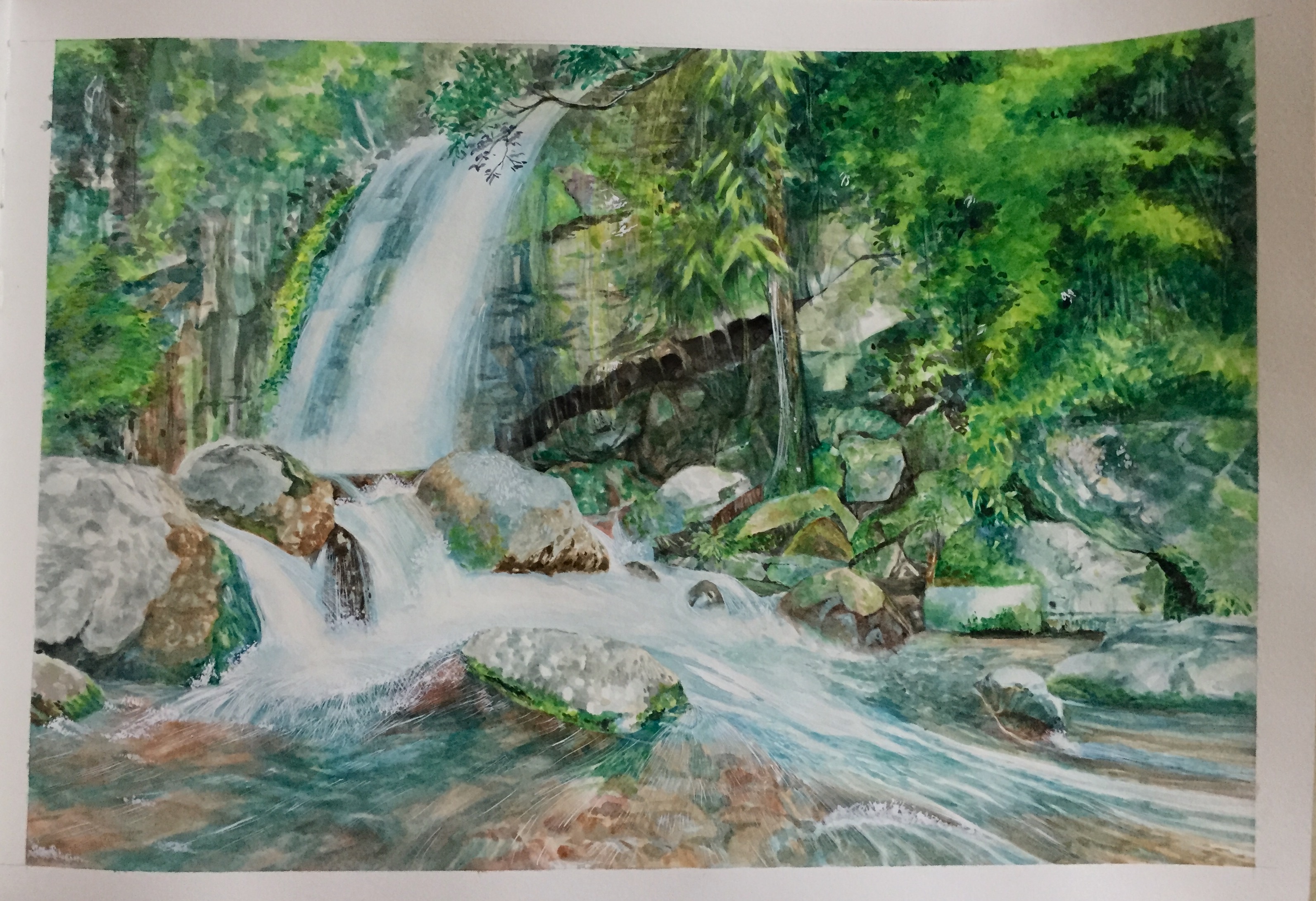 Vera Falls,Albay,Philippines