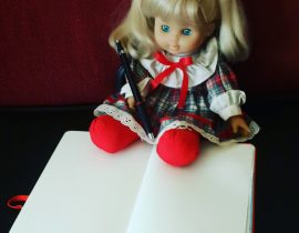 Moleskining doll.