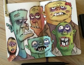 Zombie Doodles