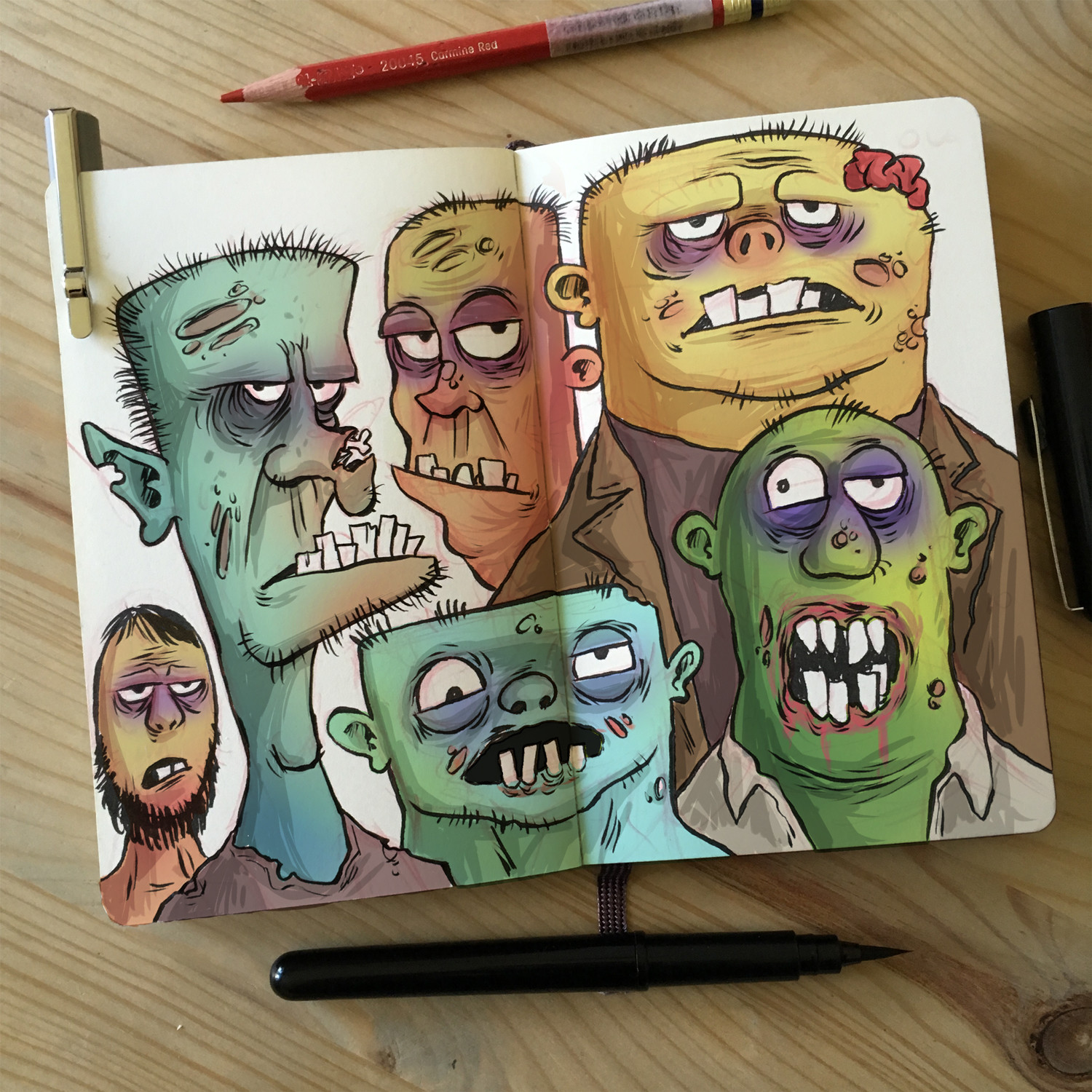 Zombie Doodles