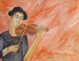 The violonist