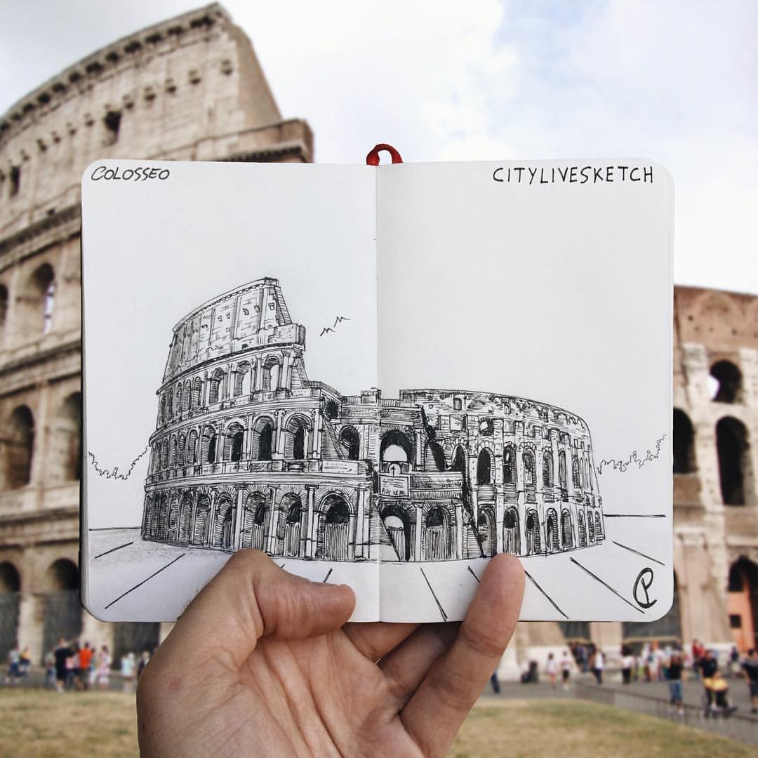 Colosseo Live Sketch.