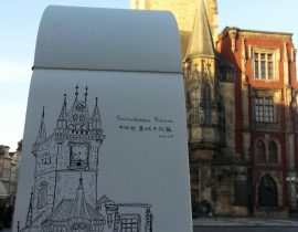 Europe Traveling Sketch ~ Czech．Prague Astronomical Clock