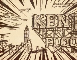 Kentile Floors sign, Brooklyn, NY