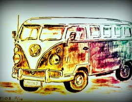 old VW van