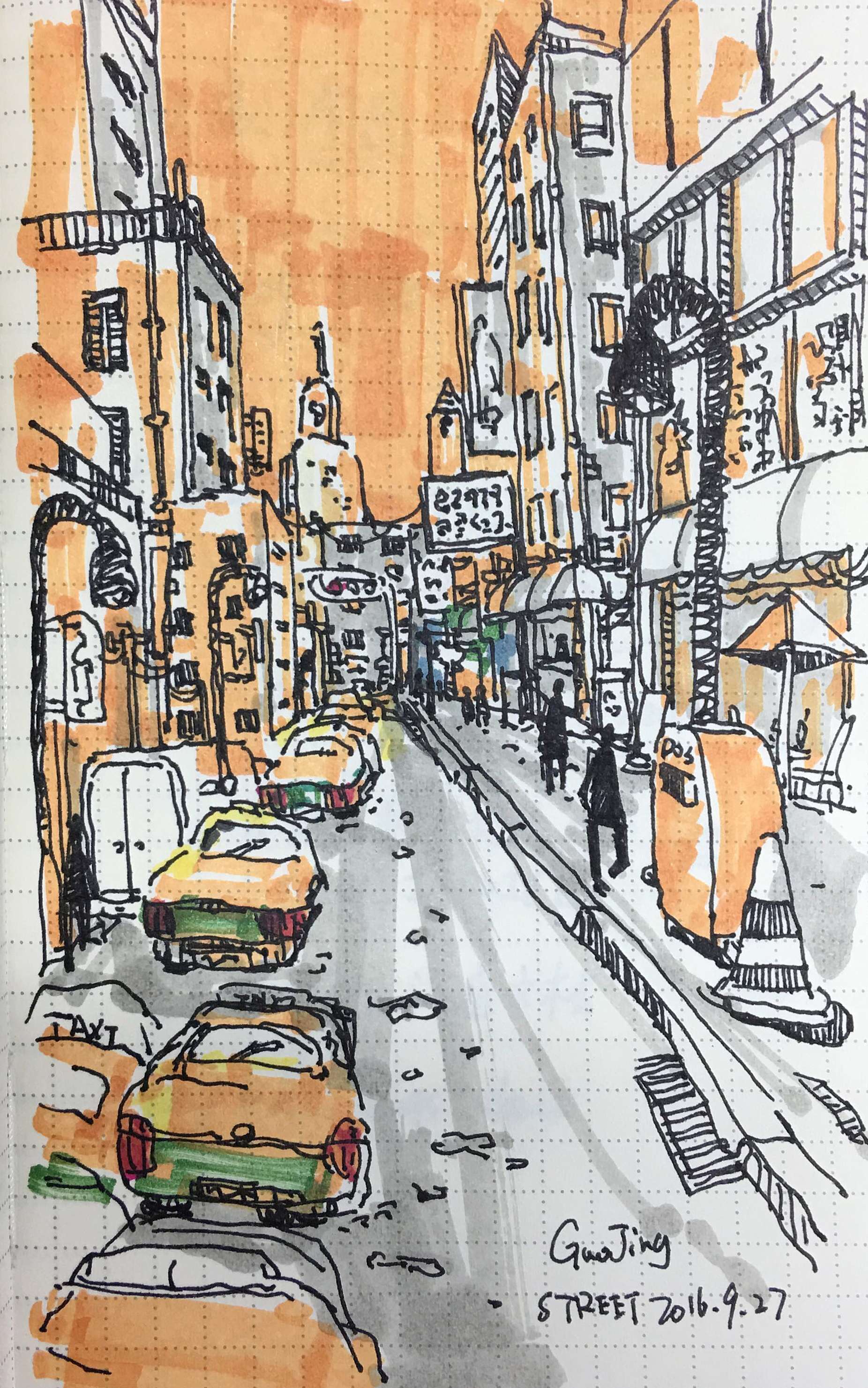 Street Sketch