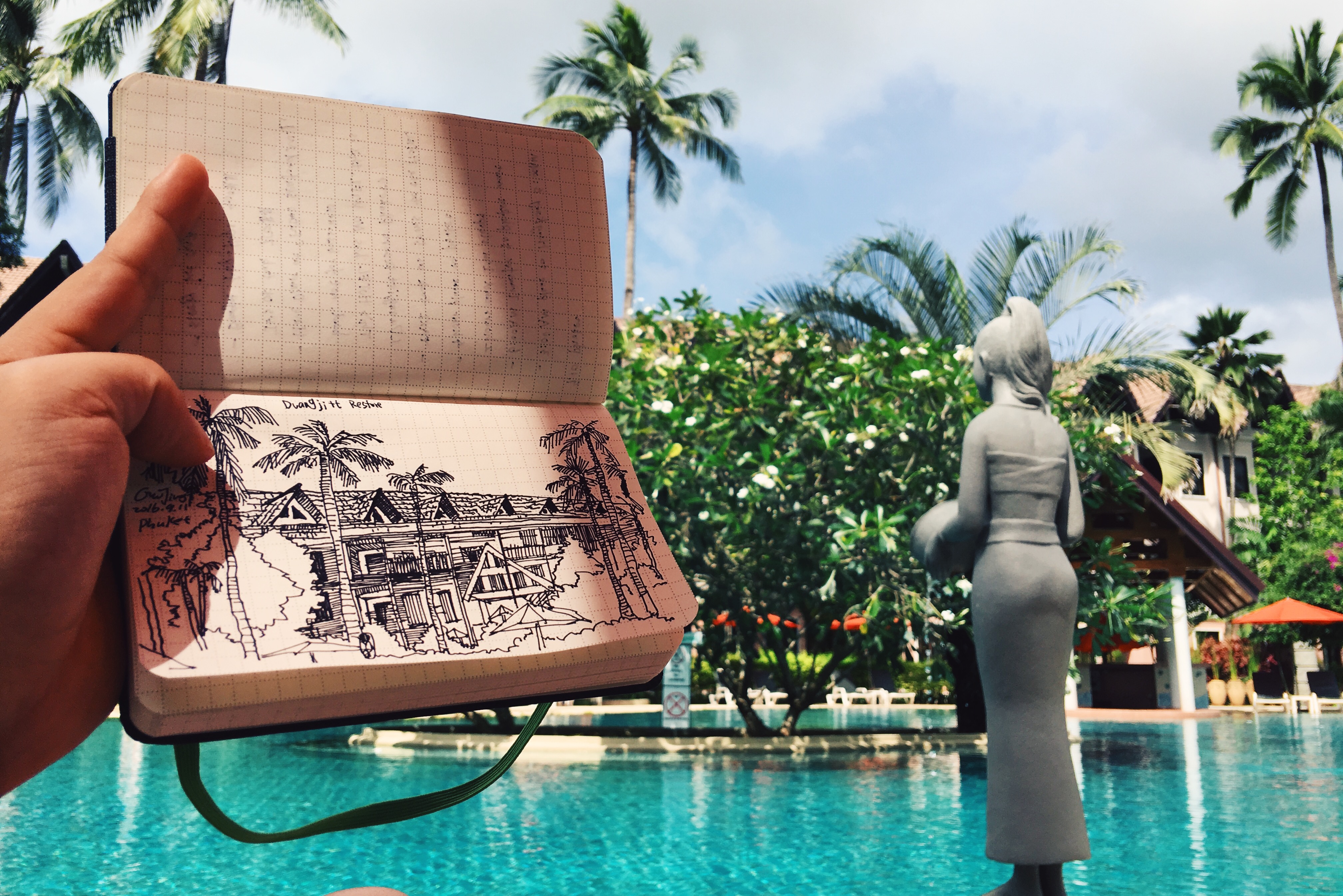 Sketch at Paton Phuket