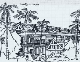 Sketch at Paton Phuket