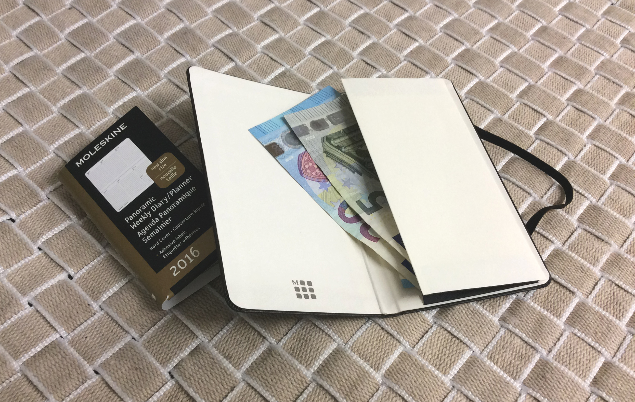 Moleskine hack deals wallet