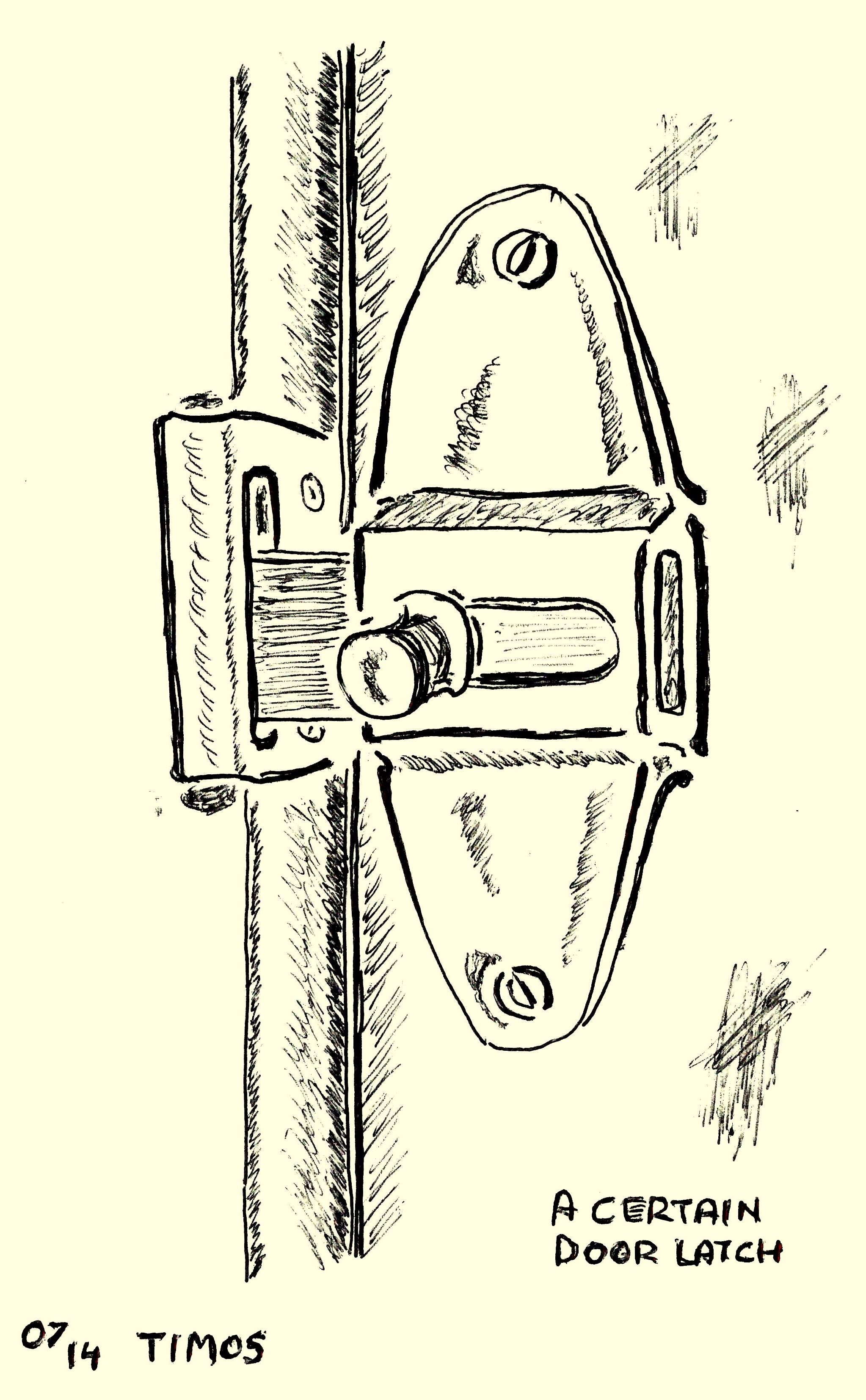 a certain door latch