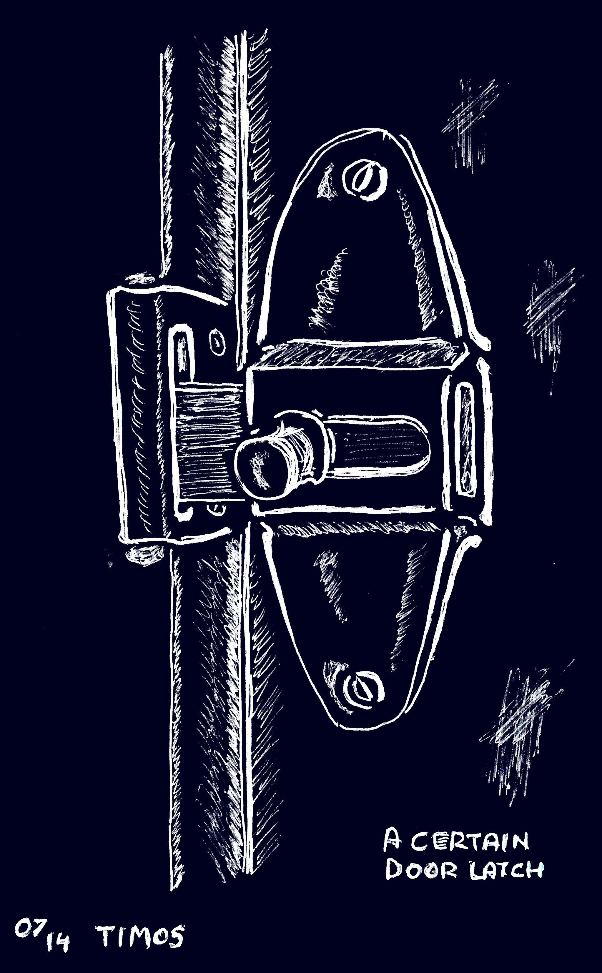 a certain door latch