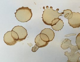 coffee stains