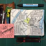 Moleskine Day Trip Map of Copenhagen, Denmark