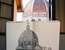 Cupola del Brunelleschi Live Sketch