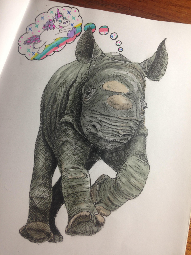 A Baby Rhino’s Ontological Argument for the Existence of Unicorns.