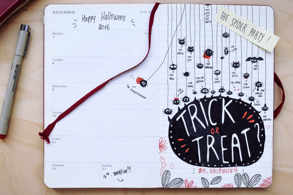 Moleskine Halloween 2016