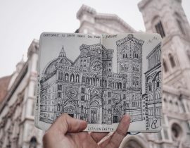 Duomo di Firenze Live Sketch