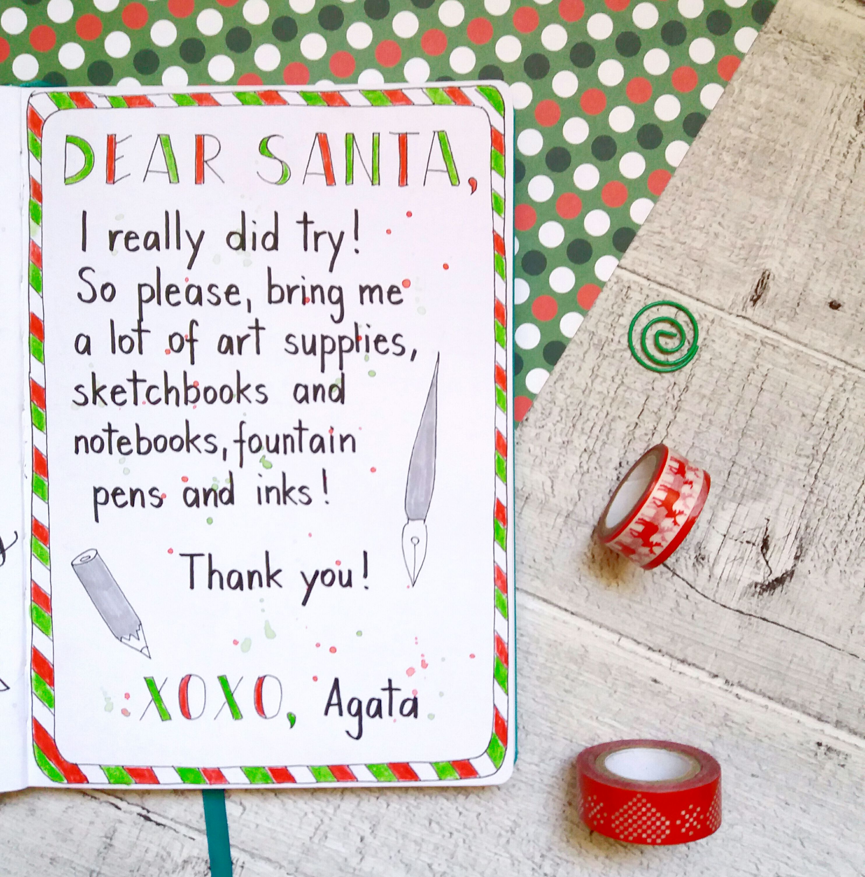 dear Santa…