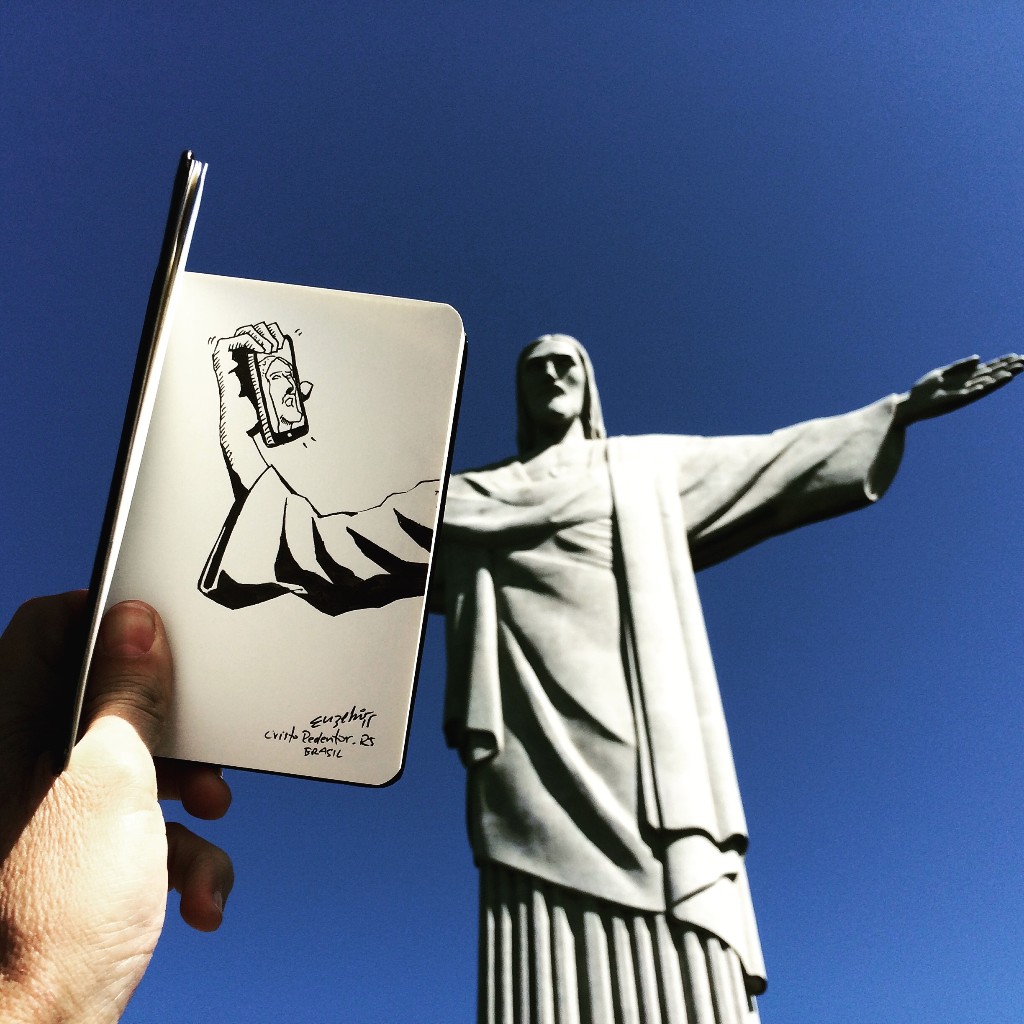 Selfie Cristo Redentor