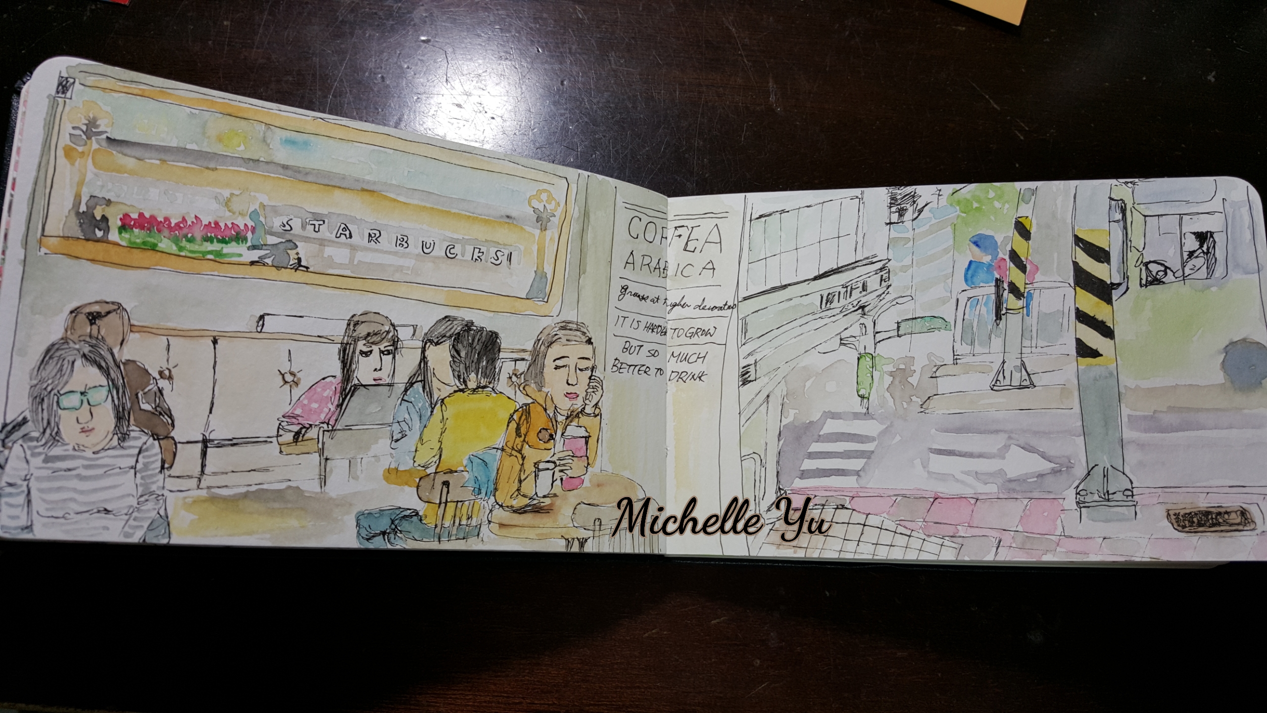 Starbucks Coffe Hours – Sketch