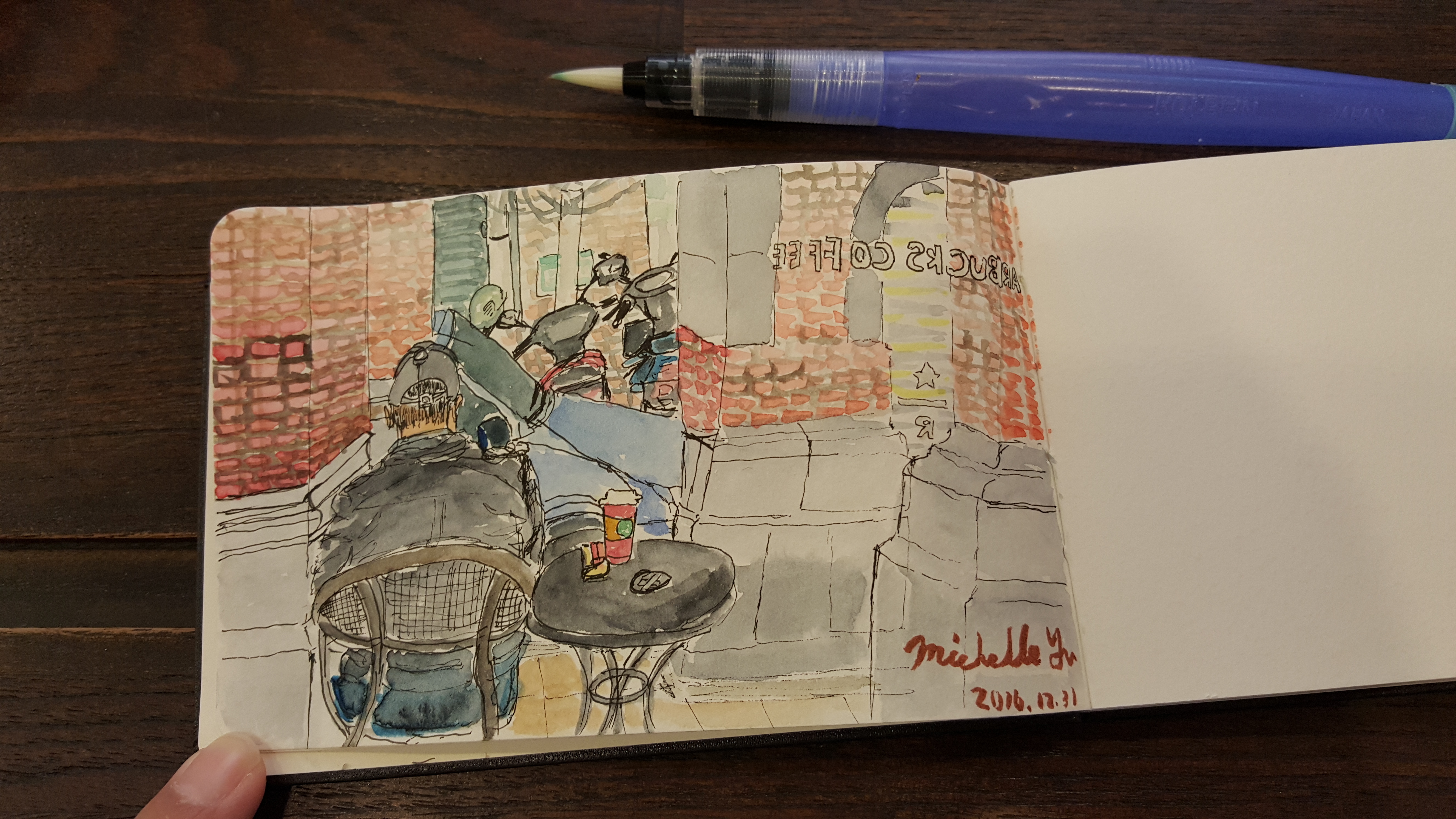 Starbucks Coffe Hours – Sketch