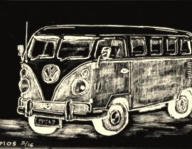 old VW van