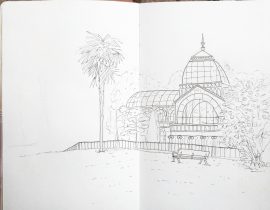 Palacio de Cristal at Retiro Park, Madrid