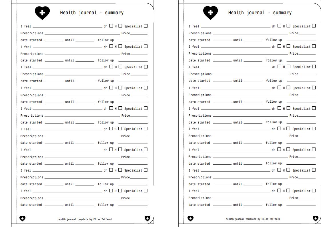 Health Hack – to keep track