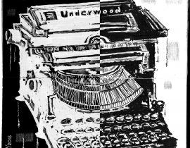 old typewriter