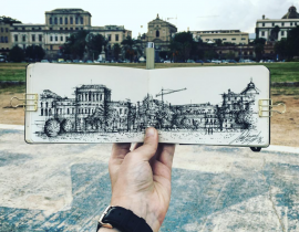 Urban sketch Palermo