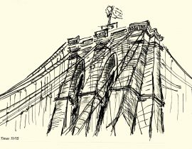 Brooklyn Bridge cables