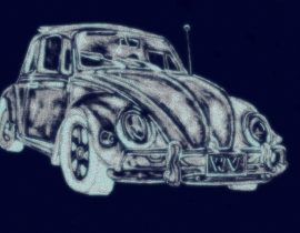 old VW Beetle
