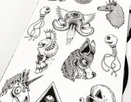 Monster flash sheet