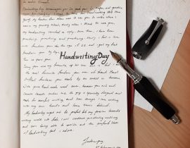 My Confession to Handwriting