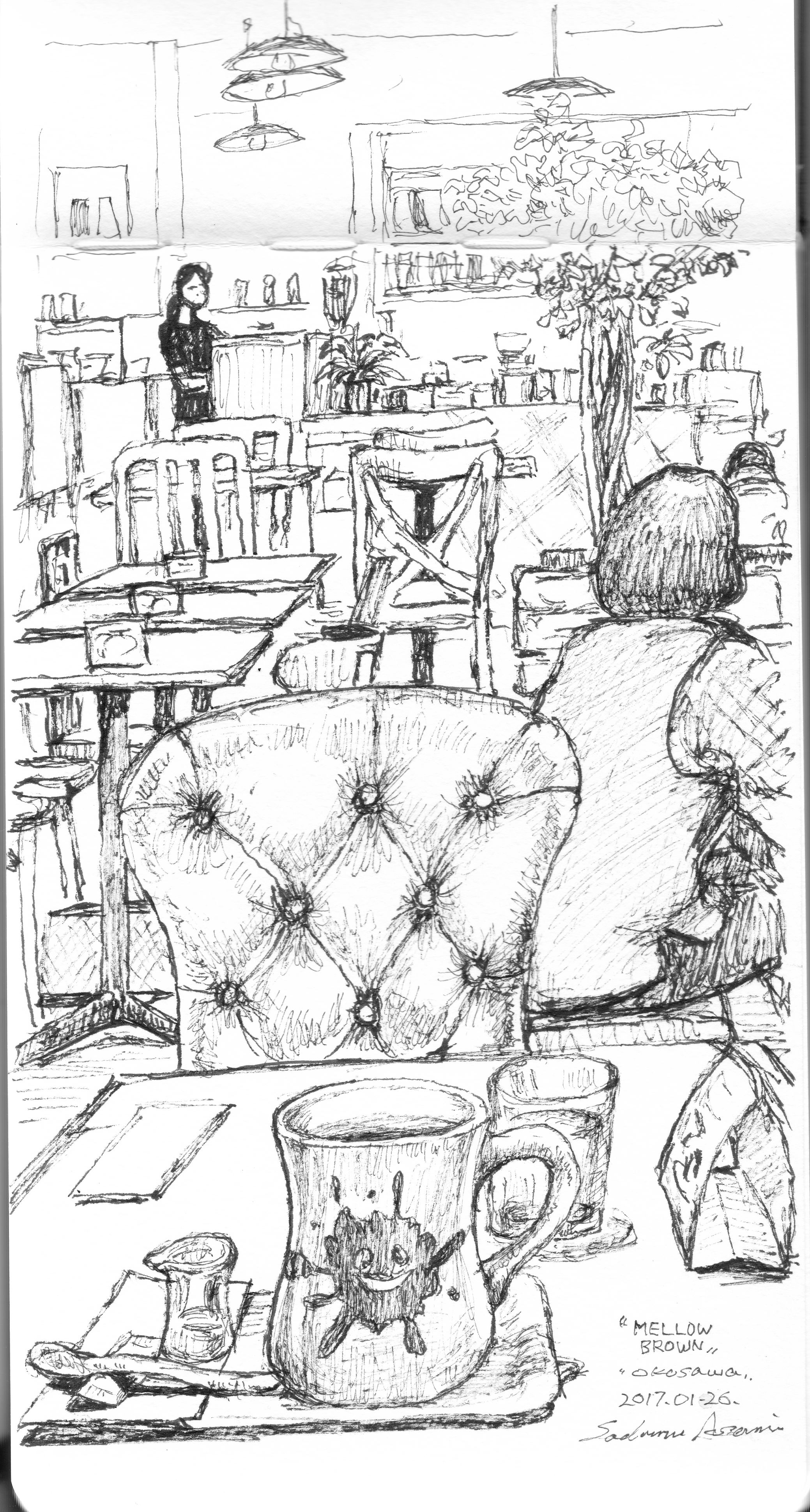 cafe sketch no.2