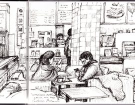 cafe sketch no.1