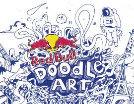 myMoleskine Red Bull ラクガキアート